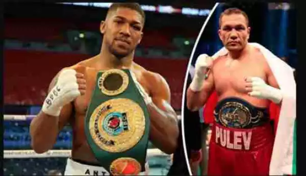 Anthony Joshua v Kubrat Pulev Fight Confirmed For October 28 In Cardiff